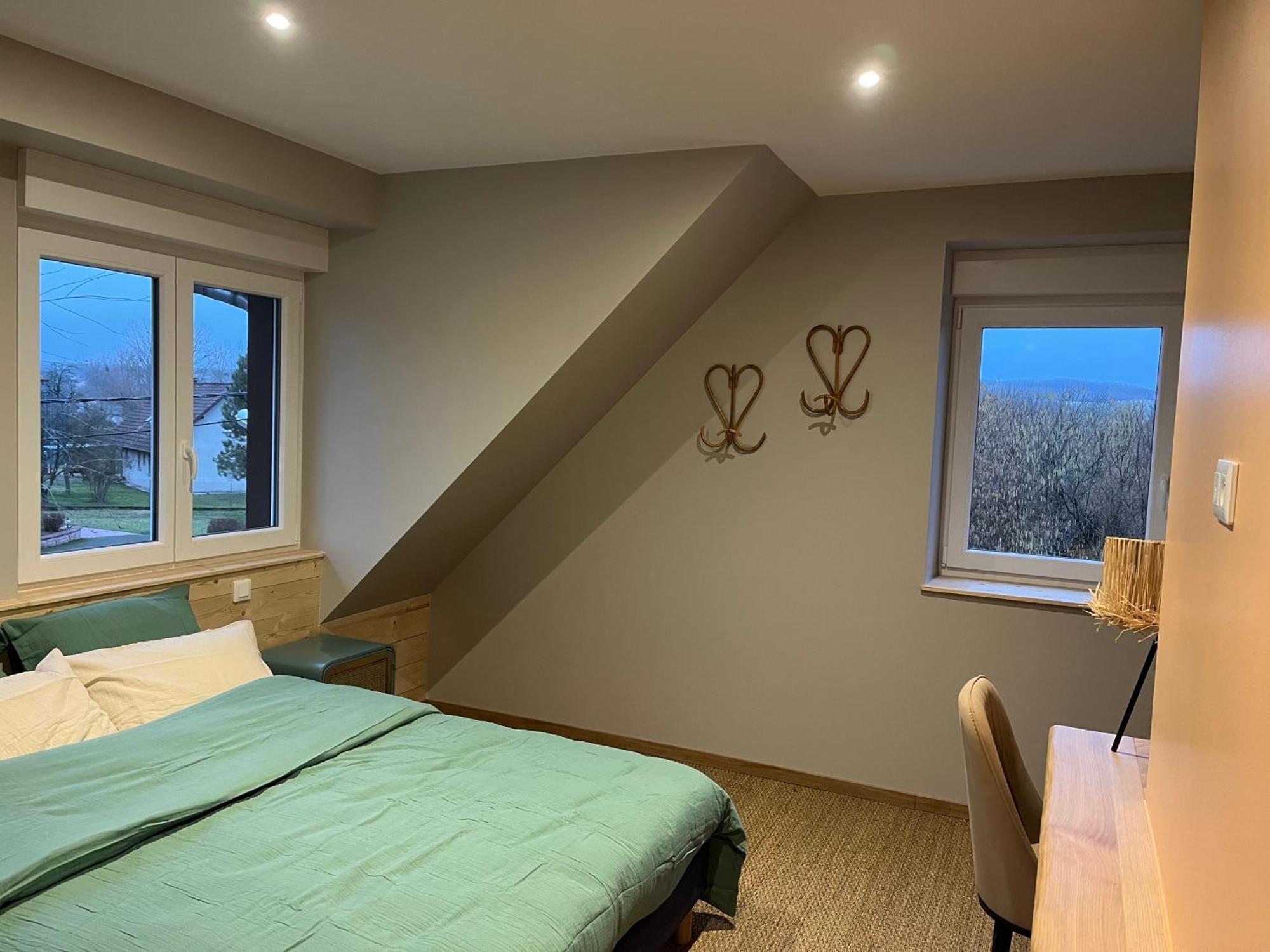 Maison D Hotes Spa Pivoine Et Colibri Domfessel Esterno foto